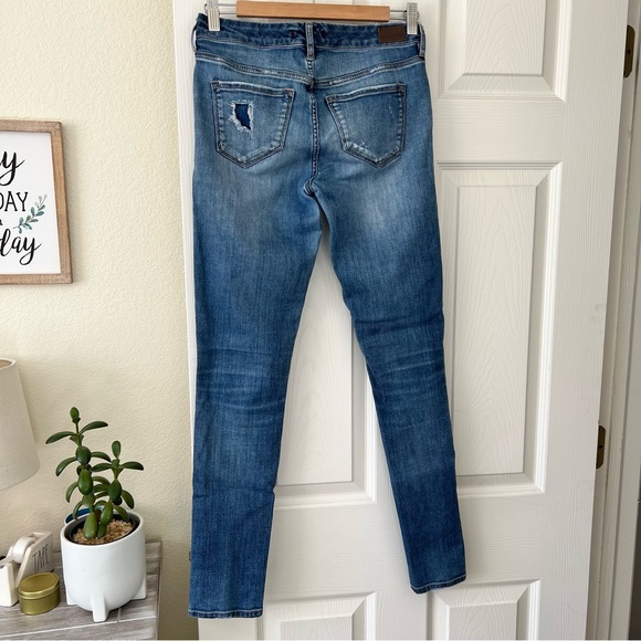 🌼 $5 Dear John Joyrich Comfort Skinny Midrise Jeans slightly distressed size 25 - Picture 7 of 11